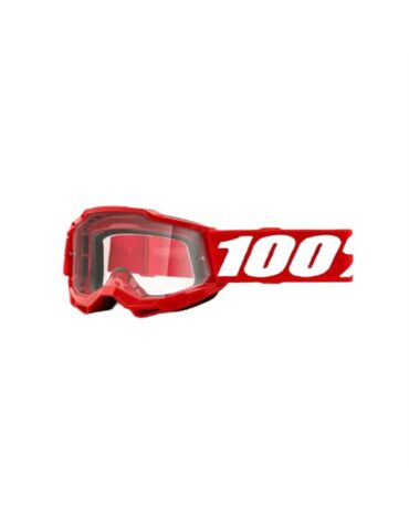 100% Очки подростковые Accuri 2 Gggle Red Clear Lens