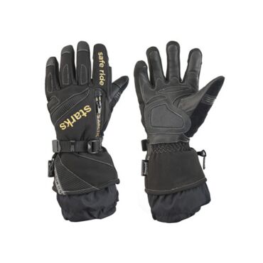 Перчатки STARKS Arctic, black gold (L, Взрослая  Кросс эндуро) - миниатюра 1
