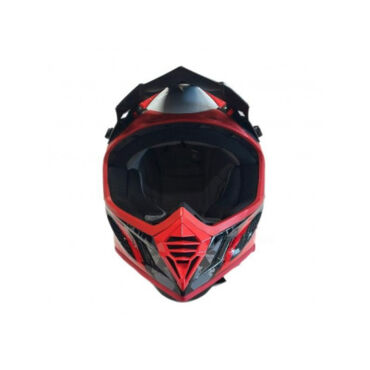AiM Шлем RH855 Carbon Terrain Black Red - миниатюра 2