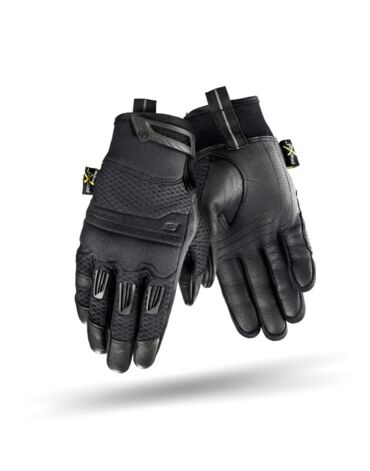 Мотоперчатки SHIMA AIR, black (M, Взрослая  Дорожная)