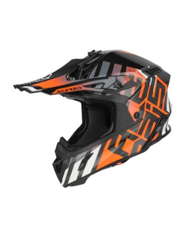 Acerbis Шлем Steel Carbon 22 06 Black Orange