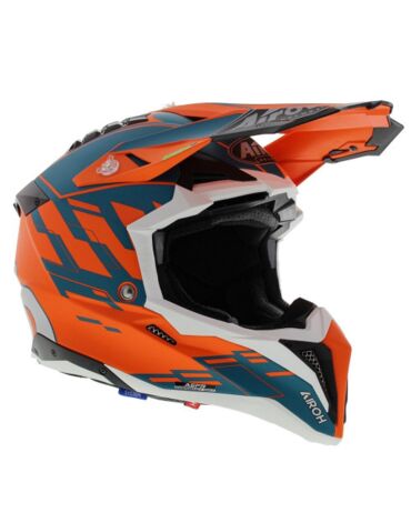 Шлем AIROH AVIATOR 3 Rampage Orange Matt (Матовый)