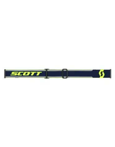 Scott Очки Fury blue grey yellow chrome works