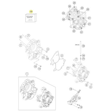 Комплект прокладок TC65(с25) - миниатюра 1