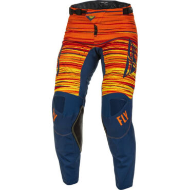 Штаны FLY RACING KINETIC WAVE Navy Orange - миниатюра 1
