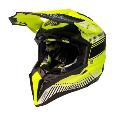 Шлем AIROH AVIATOR 3 Wave Yellow Matt (Матовый) - миниатюра 1