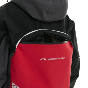 Dragonfly Мембранная куртка Quad Pro Woman V26 Red - Black - Grey - миниатюра 4