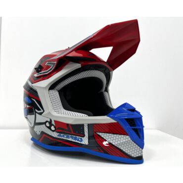 Шлем кроссовый Acerbis LINEAR 22 06 Red Blue - миниатюра 1