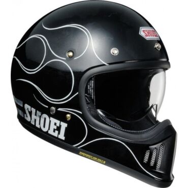 SHOEI Мотошлем EX ZERO XANADU черно белый TC 5 - миниатюра 1