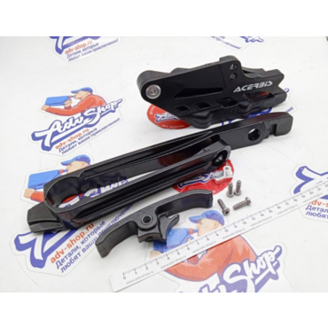 ACERBIS слайдер цепи на маятник / ловушка цепи ( черный ) KTM EXC EXCF 17 23 // 0022349.090 - миниатюра 1