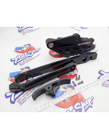 ACERBIS слайдер цепи на маятник / ловушка цепи ( черный ) KTM EXC EXCF 17 23 // 0022349.090