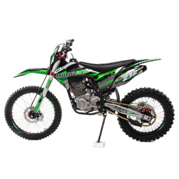Кроссовый мотоцикл Motoland XT300 HS (175FMM) (BB 300cc) Зеленый 21 18 - миниатюра 1