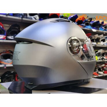 Шлем модуляр RSX Spark (HS 159) Winter, серый матовый - миниатюра 1