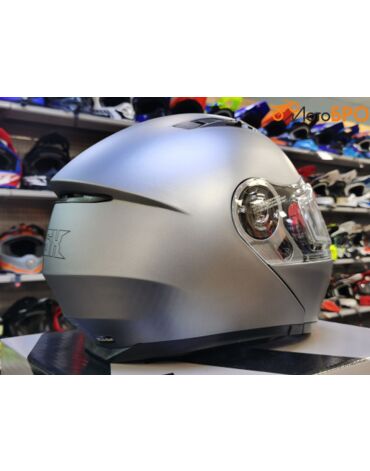 Шлем модуляр RSX Spark (HS 159) Winter, серый матовый