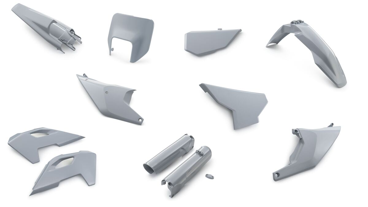 Husqvarna Plastic parts kit Комплект пластика серого Husqvarna TE FE 150 501 24-> ( 00010000391K ) - фото 1