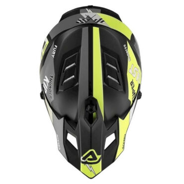 Acerbis Шлем детский Profile Junior Black Yellow Fluo - миниатюра 1