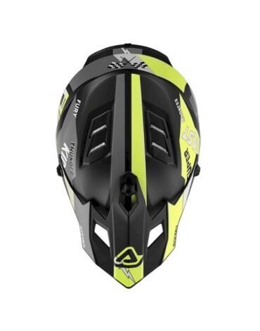Acerbis Шлем детский Profile Junior Black Yellow Fluo