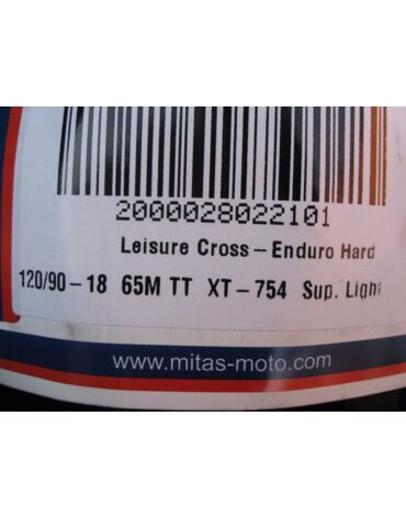 Mitas XT 754 120 90 18 65M  SUPER LIGHT TT покрышка // 2000028022101