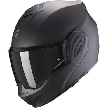 Scorpion Exo Мотошлем Exo Tech Evo Solid Черный матовый - миниатюра 1