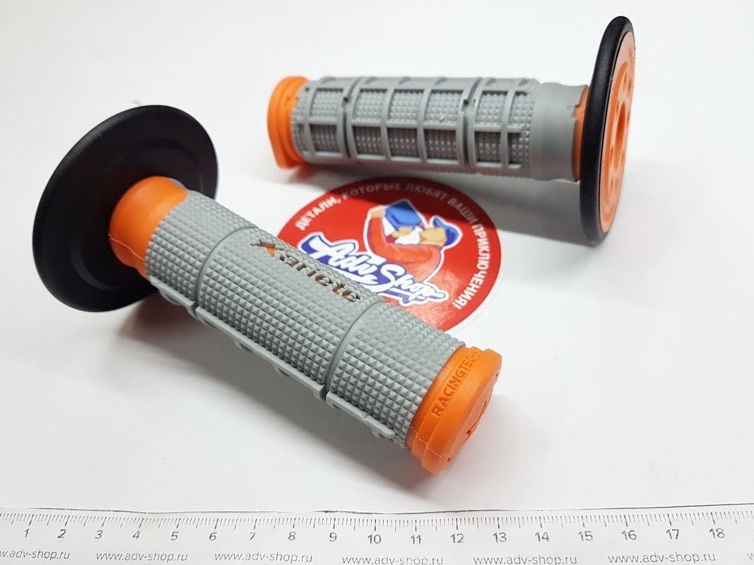 ARIETE TRINITY грипсы ( комплект ручек ) gray orang black