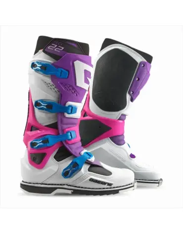 Мотоботы Gaerne SG 22 Purple White Rhodamine Limited Edition