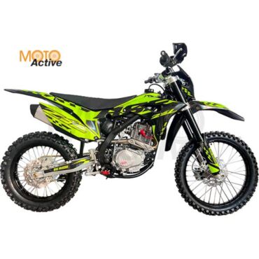 Эндуро / кроссовый мотоцикл BSE Z5 L Yellow Black - миниатюра 1