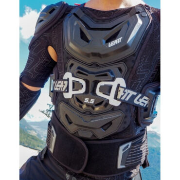 Leatt Детская Защита тела 5.5 Body Protector Black - миниатюра 1