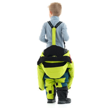 Dragonfly Зимний утепленный комбинезон Junior Gravity Olive - Dark Ocean 2023 - миниатюра 2