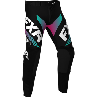 Штаны FXR HELIUM LE MX, Black Mint Coral Fade - миниатюра 1