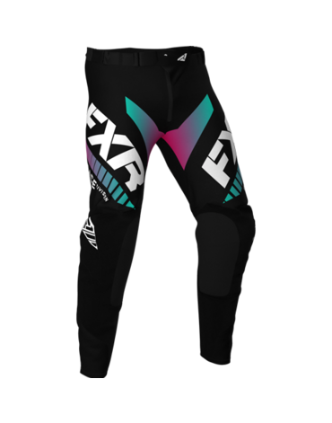 Штаны FXR HELIUM LE MX, Black Mint Coral Fade
