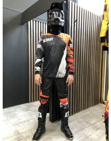 Scout Джерси Abstraction Black Orange