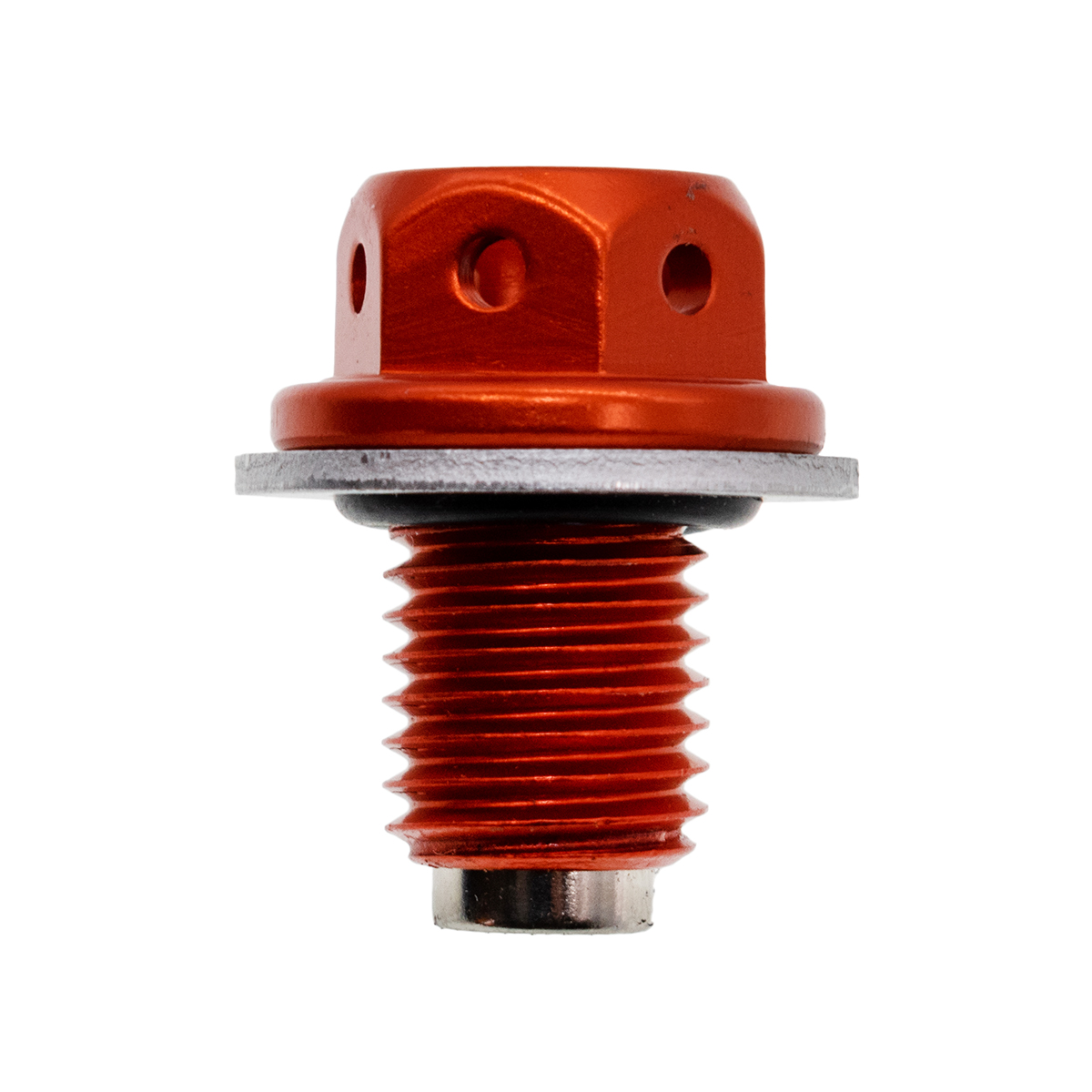 Сливной болт масла с магнитом IGP CNC М12 х 1.5 Orange