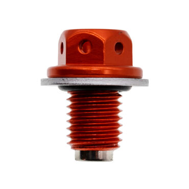 Сливной болт масла с магнитом IGP CNC М12 х 1.5 Orange - миниатюра 1