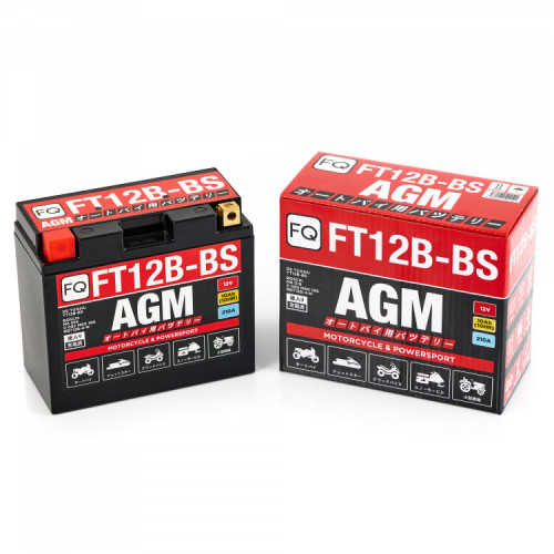 АКБ FQ FT12B BS AGM 10 Ah 210A YT12B BS - фото 1