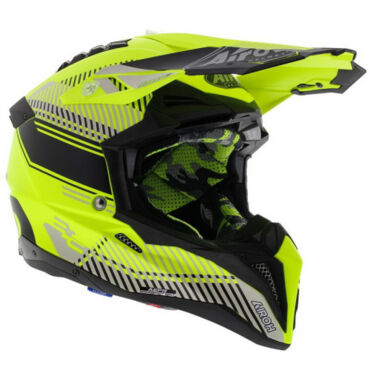 Шлем AIROH AVIATOR 3 Wave Yellow Matt (Матовый) - миниатюра 2