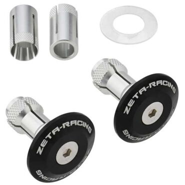 Заглушки в руль ZETA 35mm 2pcs Black, ZE48 7105 - миниатюра 1