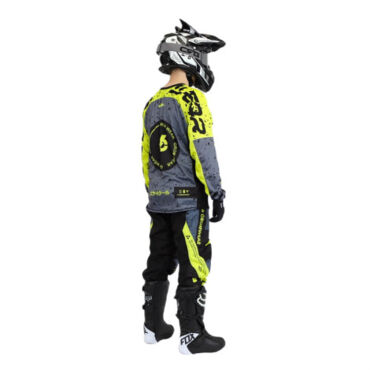 Grom Штаны кроссовые Fragment Neon Grey - миниатюра 2