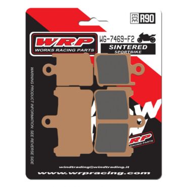 Тормозные колодки WRP WG 7469 F2 (LMP469 SF / LMP469 SFP / FDB2259 / FA499) - миниатюра 1