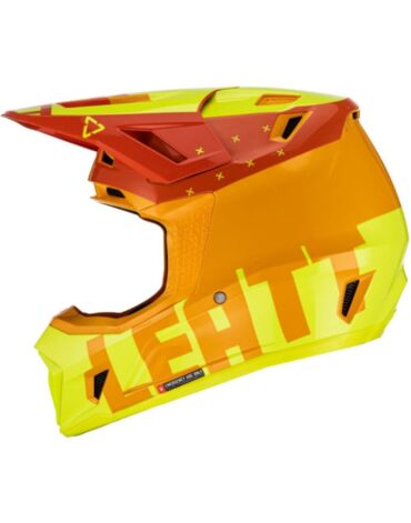 Leatt Шлем кроссовый Kit Moto 7.5 V23 Citrus