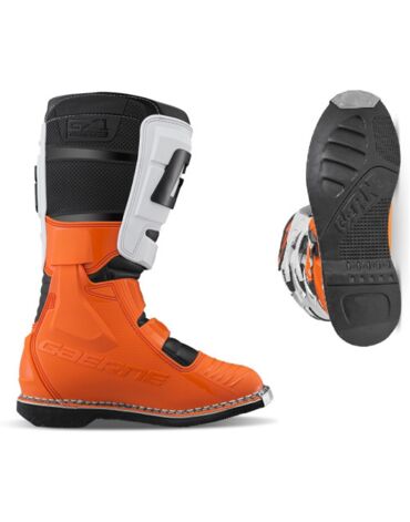 Мотоботы GAERNE GX 1 GOODYEAR, Оранжевый белый
