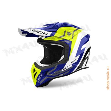 Кроссовый шлем Aviator Ace 2 Ground - Желтый - миниатюра 1