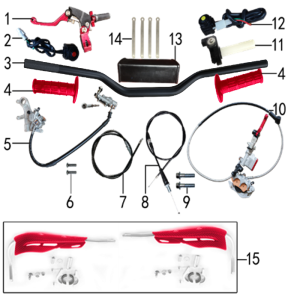 Руль 800-810 28мм 7075 MOJO ч.501.0200