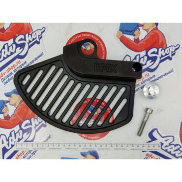 EMX TECH Защита тормозного диска переднего BLACK ALU KTM EXC TPI TBI 17 24 / HQV 17 24 / GAS 20 24 // 74 19 029 BLK // ZALP000004 - миниатюра 1