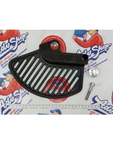 EMX TECH Защита тормозного диска переднего BLACK ALU KTM EXC TPI TBI 17 24 / HQV 17 24 / GAS 20 24 // 74 19 029 BLK // ZALP000004