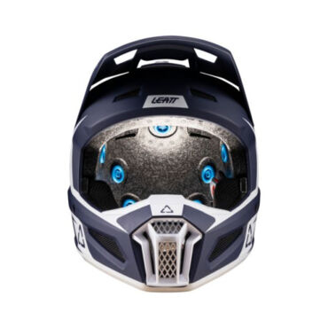 Leatt Шлем кроссовый 3.5 V26 Blue + очки Vizion 3.5 - миниатюра 1