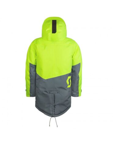 SCOTT Куртка Coat Warm Up grey neon yellow