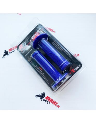 Грипсы RTech R20 LOCK ON синие