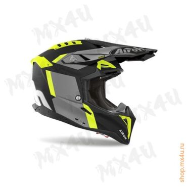 Кроссовый шлем Aviator 3 GLORY - Желтый - миниатюра 1