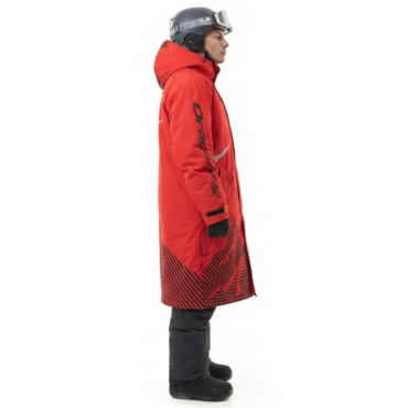 Dragonfly Плащ зимний Race Coat Man 2026 Red - Black - миниатюра 2
