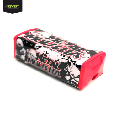 Подушка руля прямоугольная Metal Mulisha Red - миниатюра 1